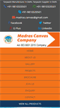 Mobile Screenshot of madrascanvas.com